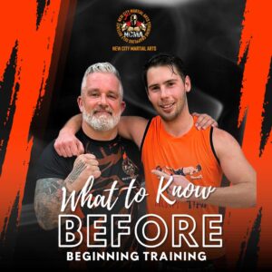 Martial arts coaches posing together promoting what to know before starting martial arts training at New City Martial Arts.